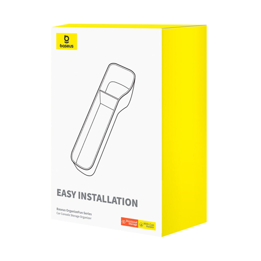 Organizator Auto Baseus OrganizeFun pentru spatiu dintre consola si scaun, Albastru C20256502311-00
