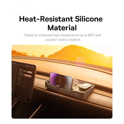 Organizator Auto cu cititor card ETC Baseus T-Space pentru masina Telsa C20251301811-00