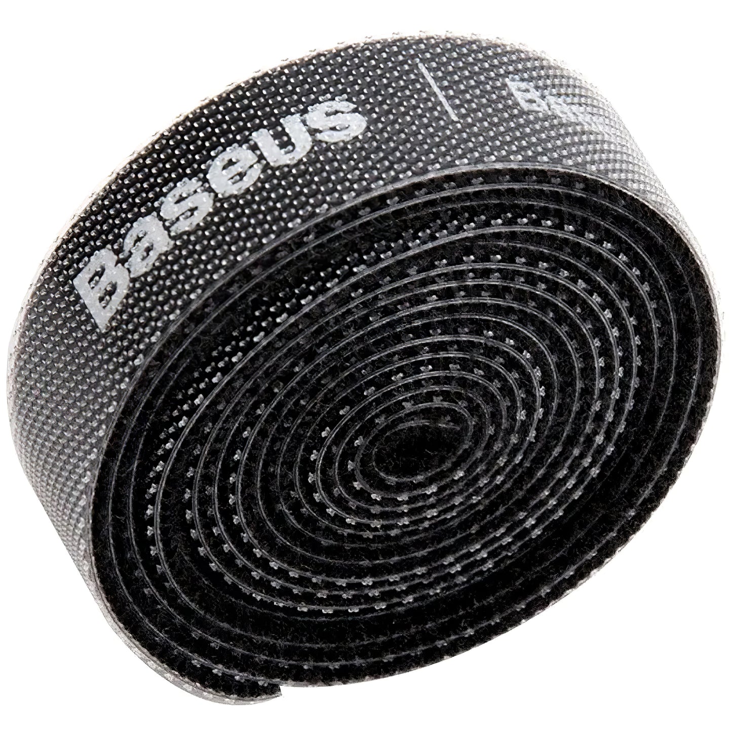 Organizator Cabluri Baseus Circle, Velcro, 0.5m, Negru