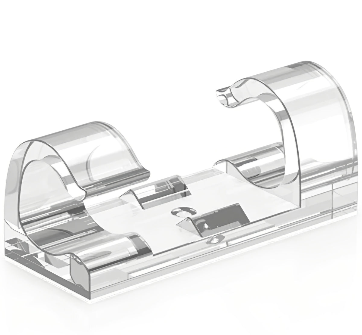 Organizator Cabluri CableCreation CT1001, Set 50 bucati, Transparent