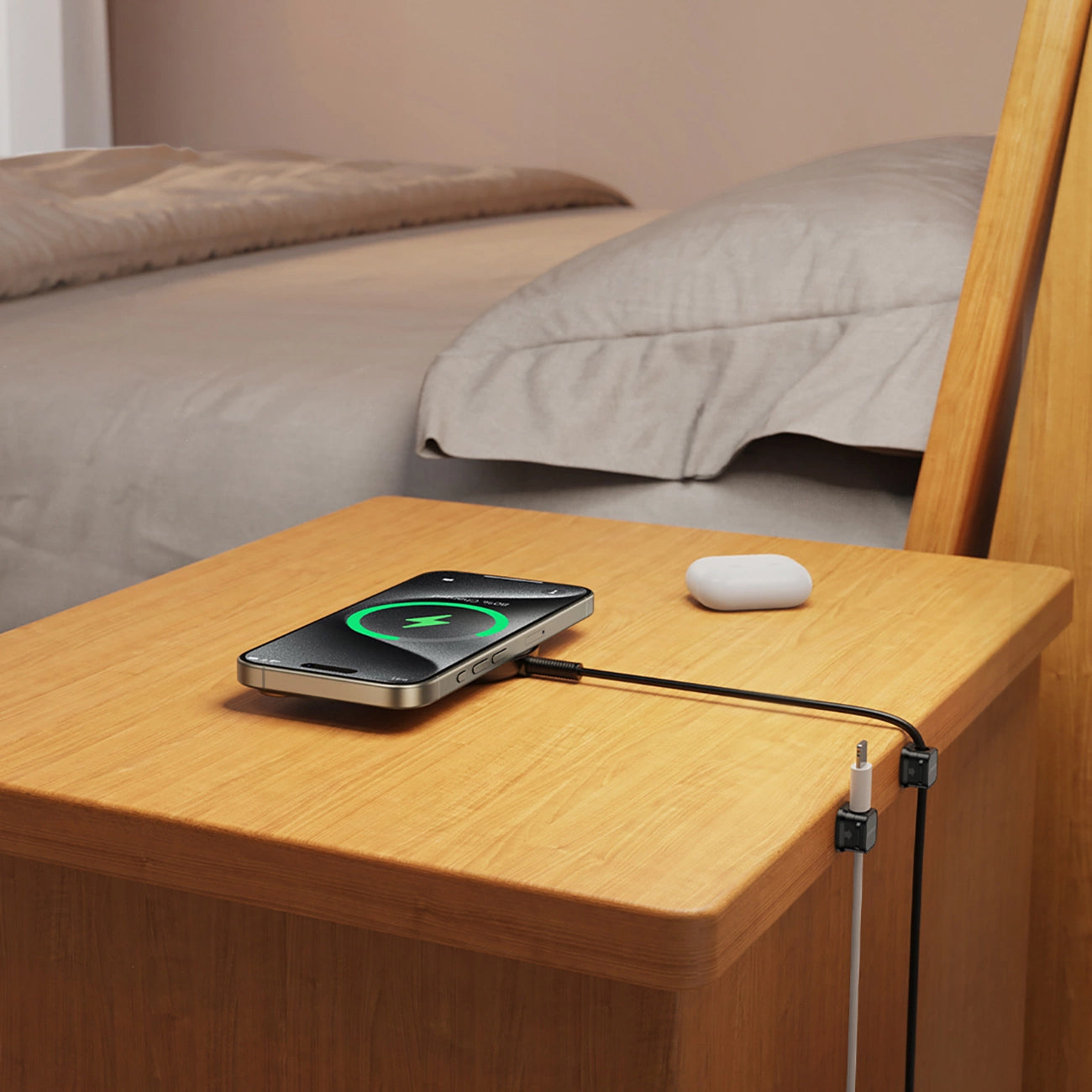 Organizator Cabluri Joyroom JR-ZS368, Set 6 Bucati, Negru