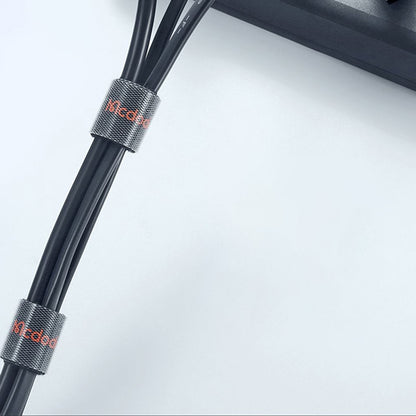 Organizator Cabluri McDodo VS-0961 Belt, Velcro, 3m, Negru