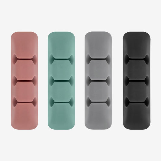 Organizator Cabluri Ringke, Set 4 bucati, Diverse Culori