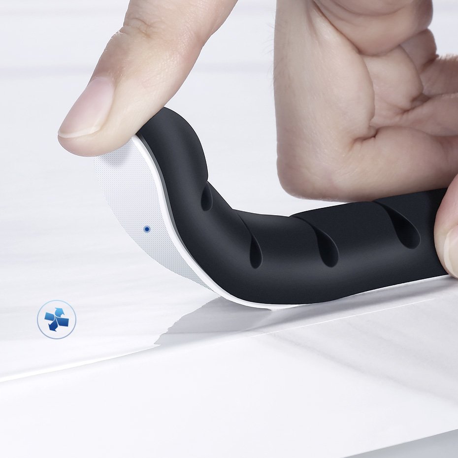 Organizator Cabluri UGREEN, Set 2 bucati, Negru