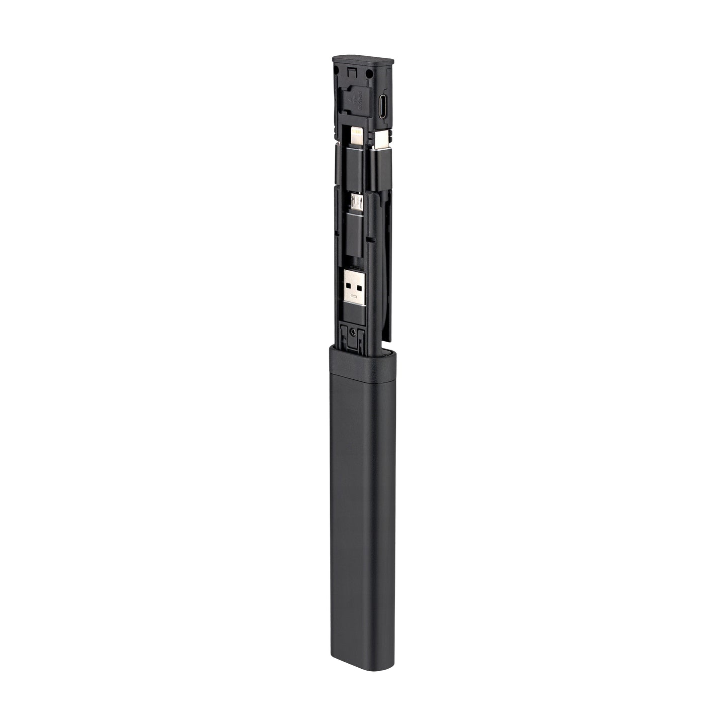 Organizator cu Accesorii / Cititor Card Qualo QZS-P-01, Negru