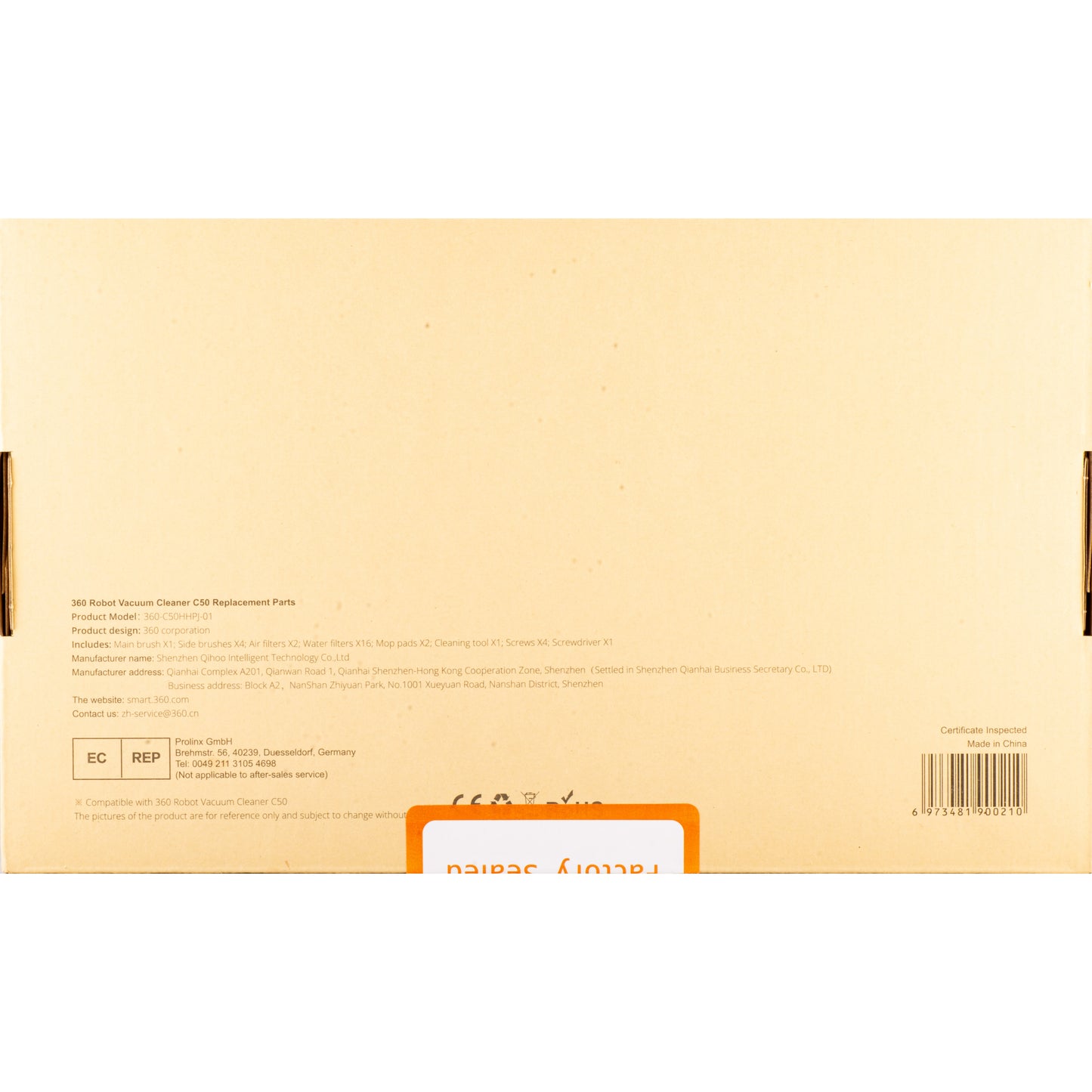 Pachet Consumabile pentru Aspirator Xiaomi 360 Robot Vacuum Cleaner C50 360-C50HHPJ-01