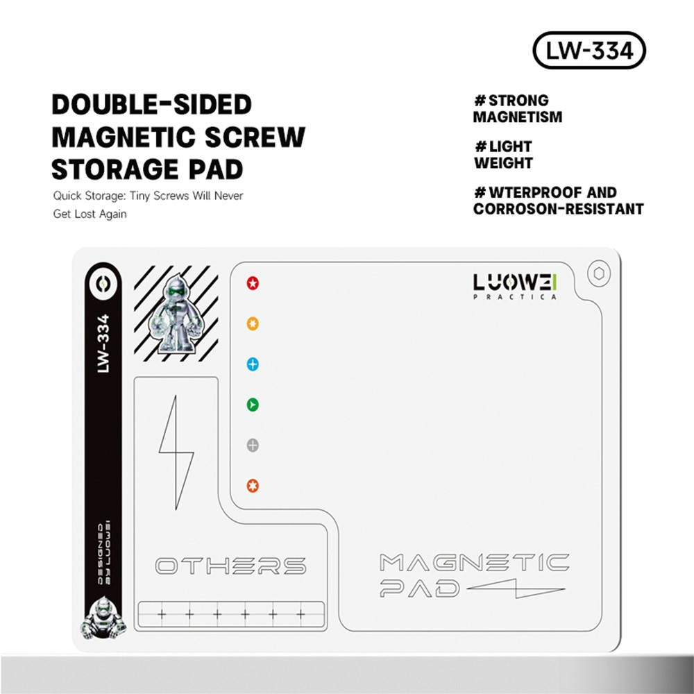 Pad Magnetic Suruburi Luowei LW-334