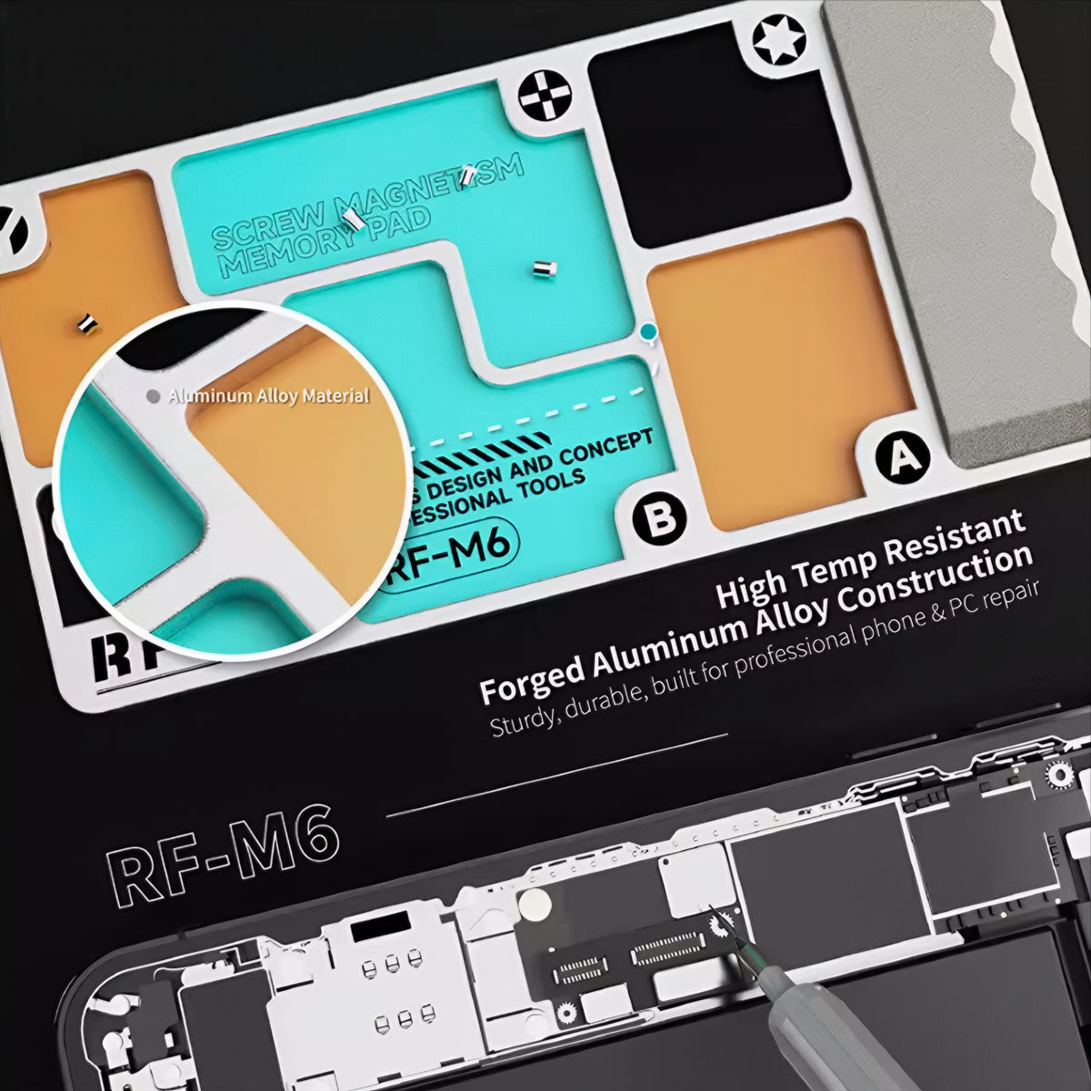 Pad Magnetic Suruburi RF4 RF-M6