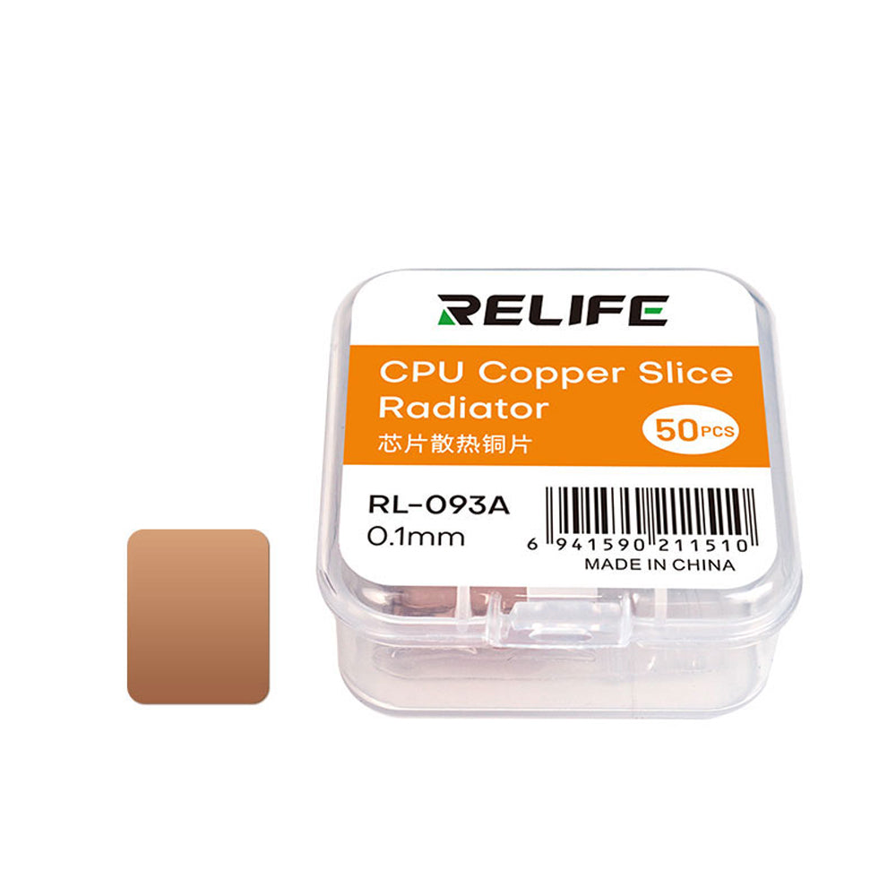 Pad Termoconductor Relife RL-093A, 0.1mm, Set 50 bucati