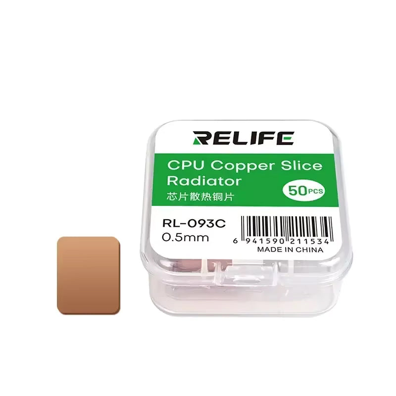 Pad Termoconductor Relife RL-093C, 0.5mm, Set 50 bucati