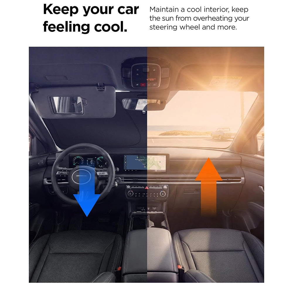 Parasolar Auto Parbriz Spigen UO260, 85cm x 148cm ACP11460