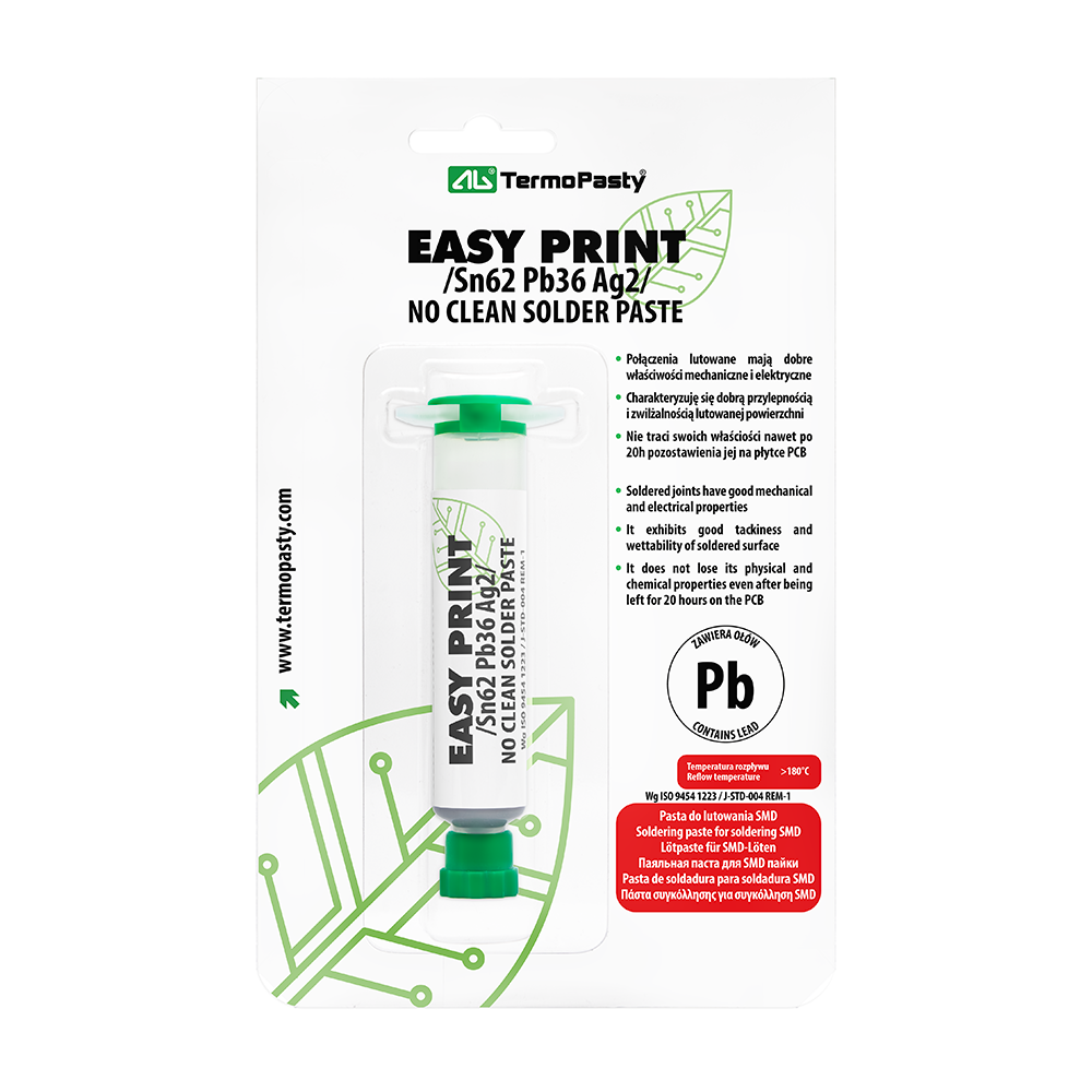 Pasta Fludor AG Termopasty Easy Print, 20g ART.AGT-024