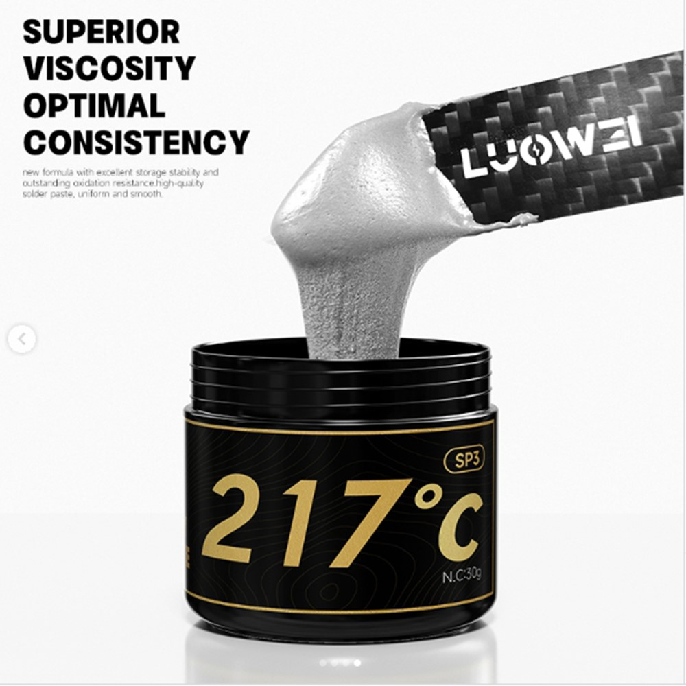 Pasta Fludor Luowei LW-SP3, 30g, Punct Topire 217 Grade