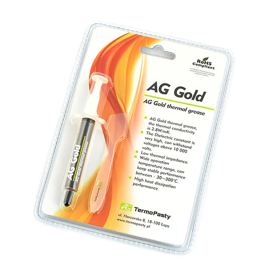 Pasta Termoconductoare Termopasty AG Gold, Tip Seringa, 3g