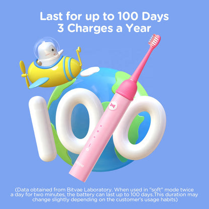 Periuta De Dinti Electrica Bitvae BVK7S Kids, Roz