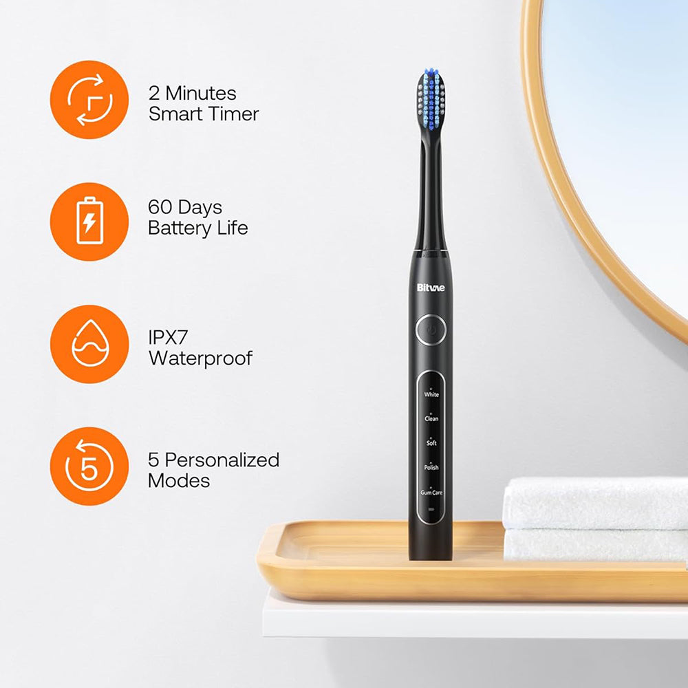 Periuta De Dinti Electrica Bitvae D2, Neagra