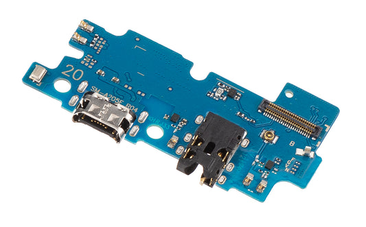 Placa cu Conector Incarcare - Audio - Microfon Samsung Galaxy A20 A205