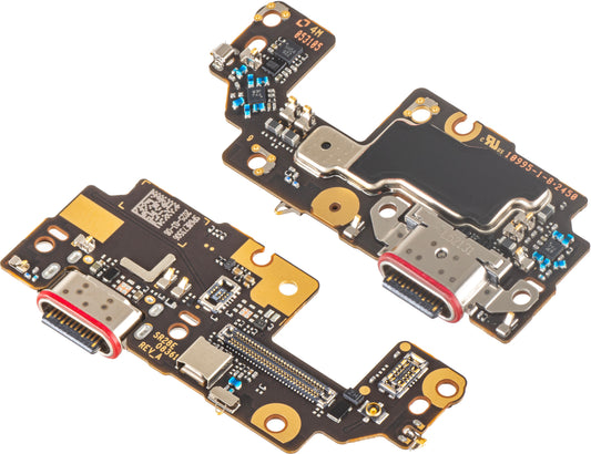 Placa cu Conector Incarcare - Microfon Motorola Razr 60, Service Pack 5B28C30077