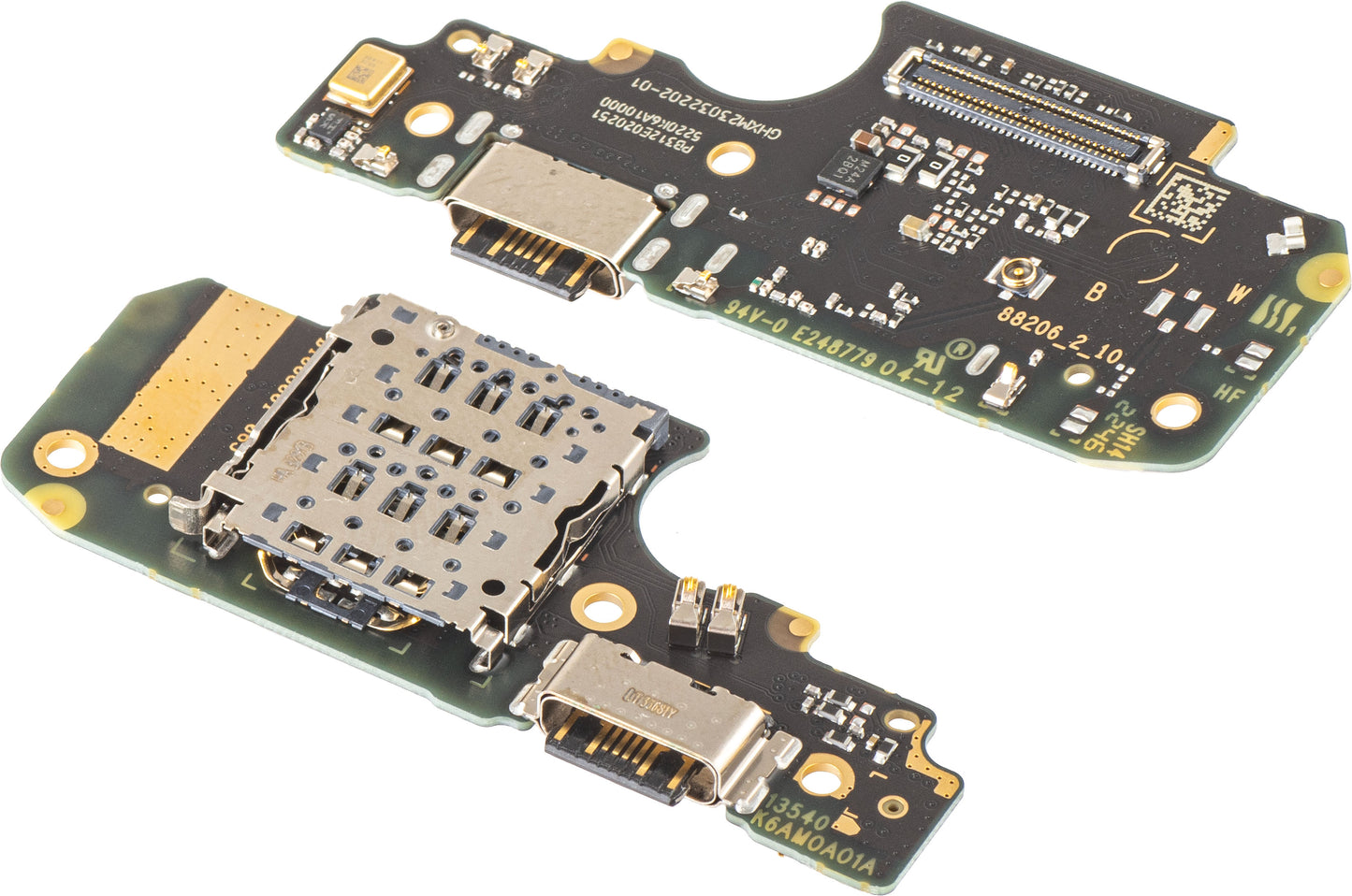 Placa cu Conector Incarcare - Microfon - Modul Cititor SIM Xiaomi Redmi Note 12 Pro 4G, Service Pack 5600020K6A00