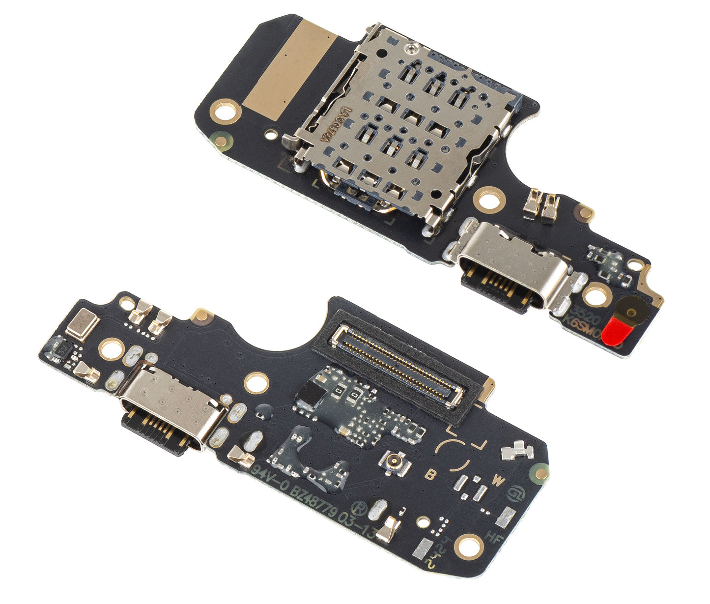 Placa cu Conector Incarcare - Microfon - Modul Cititor SIM Xiaomi Redmi Note 12 Pro 4G