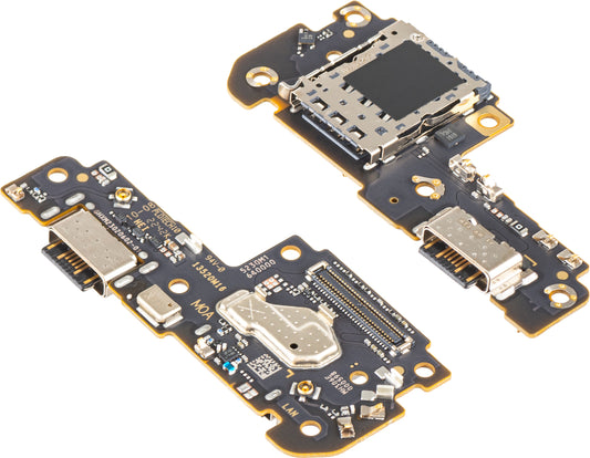 Placa cu Conector Incarcare - Microfon - Modul Cititor SIM Xiaomi Redmi Note 12 Pro 5G, Service Pack 5600020M1600