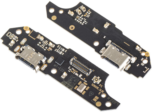 Placa cu Conector Incarcare - Microfon Motorola Moto E22