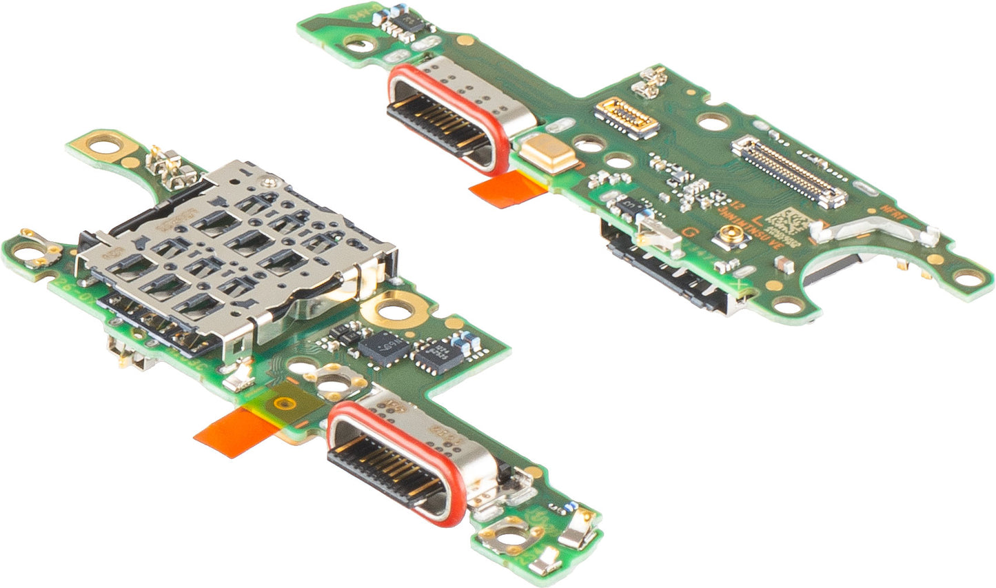 Placa cu Conector Incarcare - Microfon - Modul Cititor SIM Honor Magic8 Lite, Service Pack 0235ARVX
