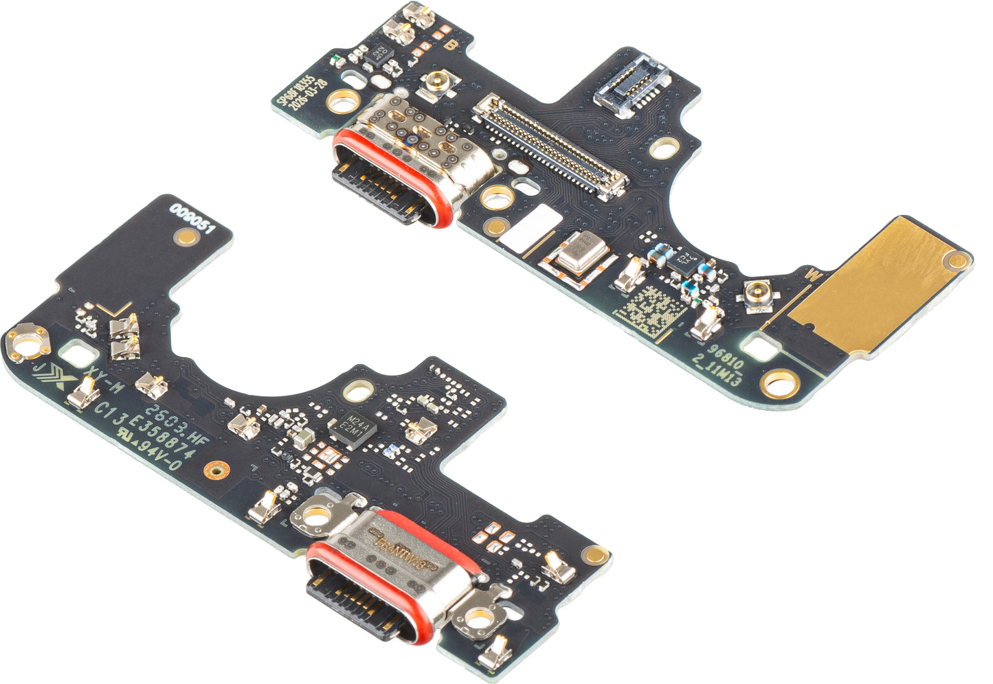 Placa cu Conector Incarcare - Microfon Motorola Moto G87, Service Pack 5B28C32729
