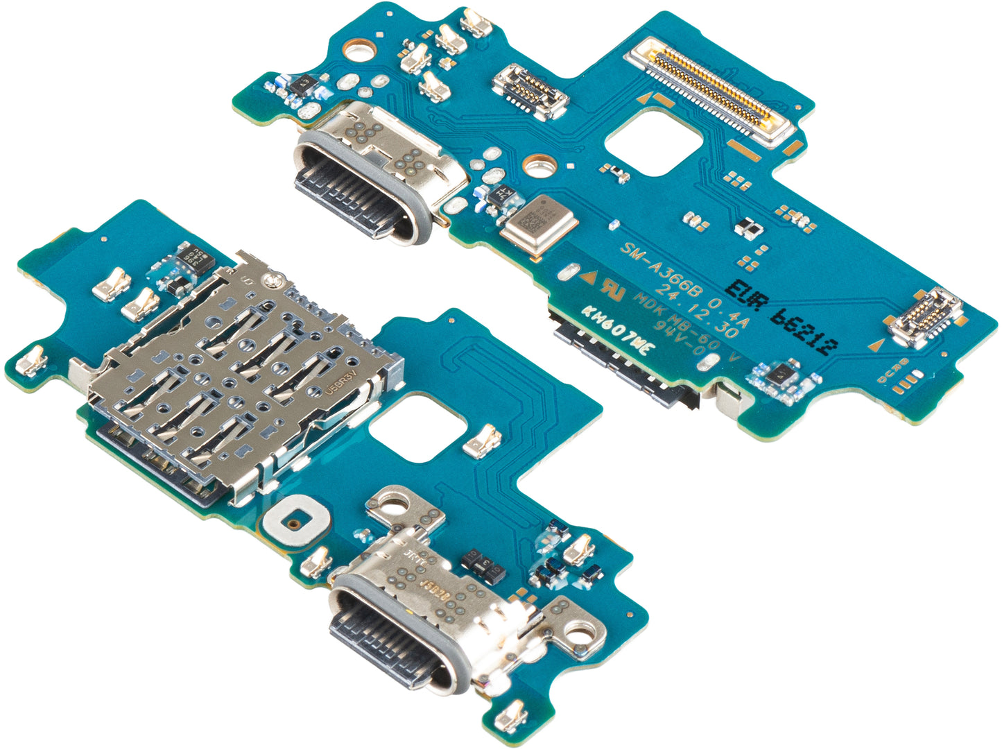 Placa cu Conector Incarcare - Microfon - Modul Cititor SIM Samsung Galaxy A36 A366, Service Pack GH96-19348A