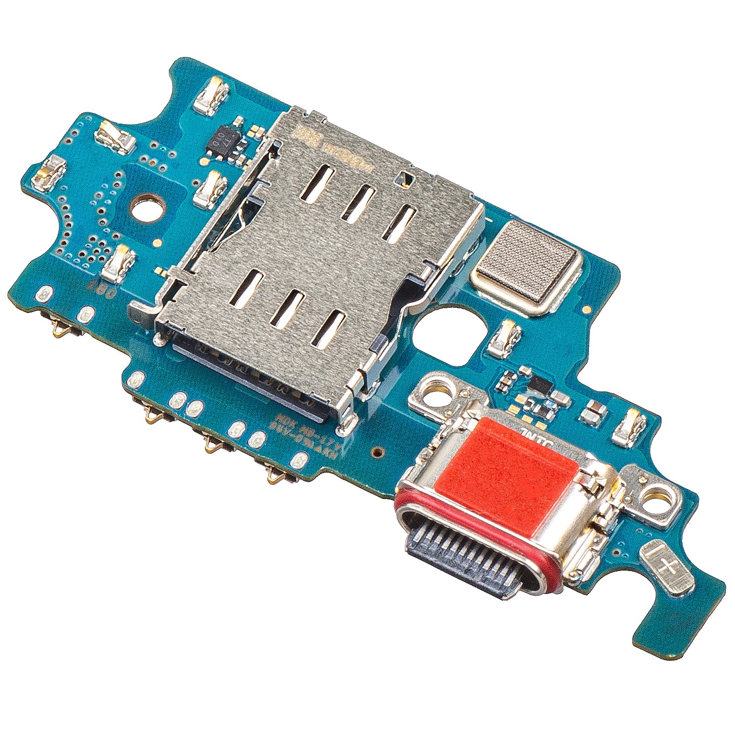 Placa cu Conector Incarcare - Microfon - Modul Cititor SIM Samsung Galaxy S21+ 5G G996, Service Pack GH96-13993A