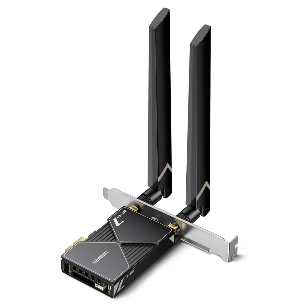 Placa Retea UGREEN BE6500 (55204), 1 x PCIe, Neagra