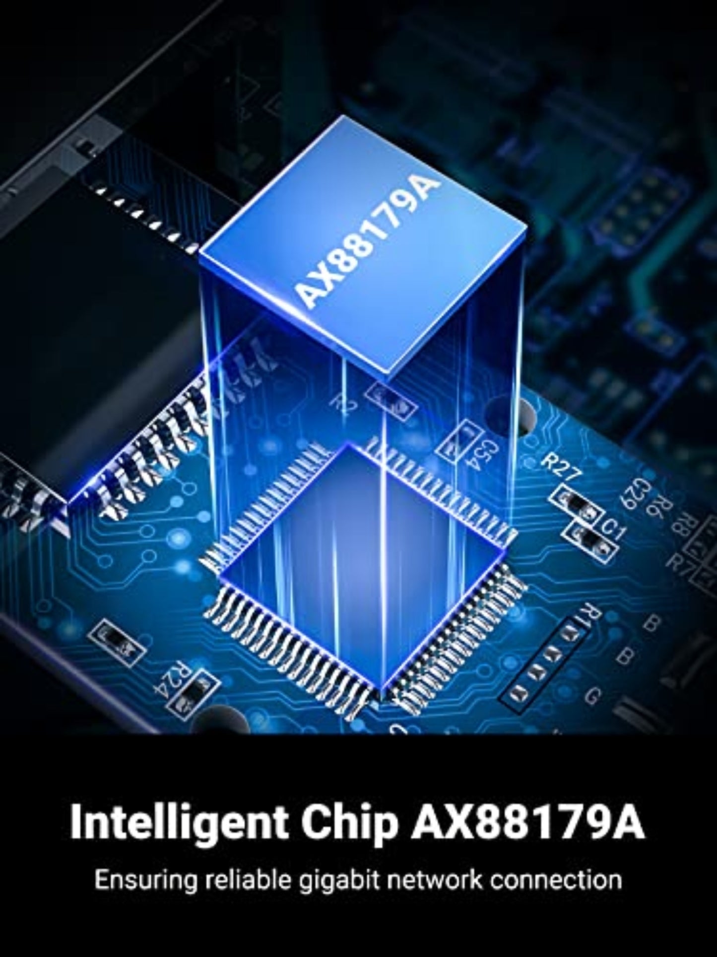 Placa Retea UGREEN CR111, RJ45, USB 3.0, Alb