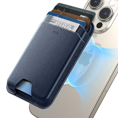 Portofel Magsafe, ESR, Boost, Bleumarin