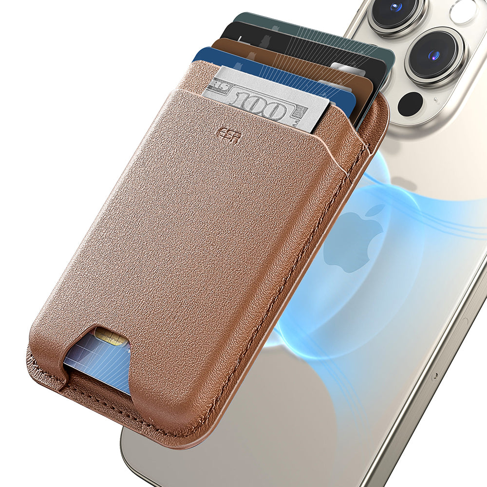 Portofel Magsafe, ESR, Boost, Maro