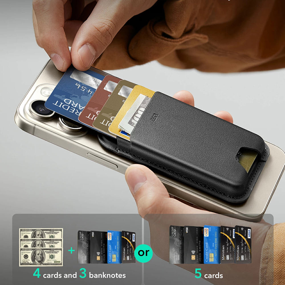 Portofel Magsafe, ESR, Boost, Negru