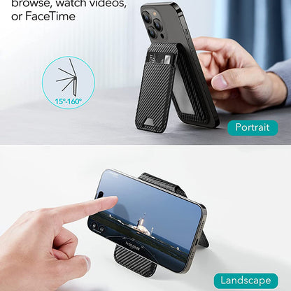 Portofel Magsafe, ESR, Carbon, Negru