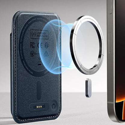 Portofel Magsafe, ESR, Classic Geo, Bleumarin