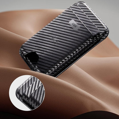 Portofel Magsafe, ESR, Classic Geo Carbon, Negru