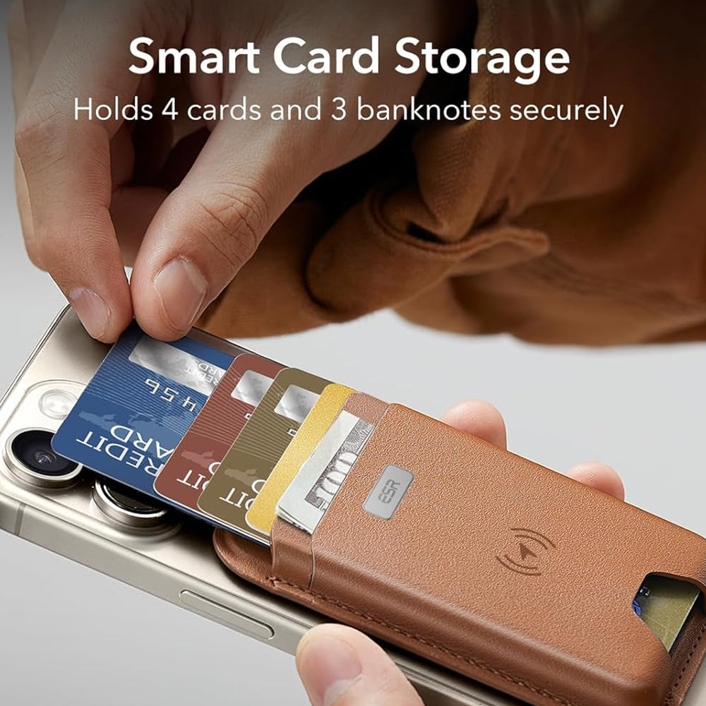 Portofel Magsafe, ESR, Classic Geo, Maro