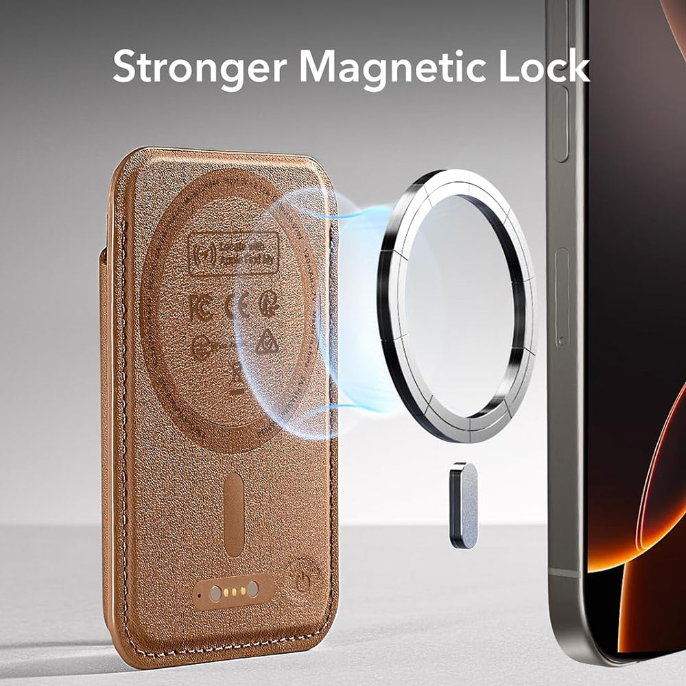 Portofel Magsafe, ESR, Classic Geo, Maro