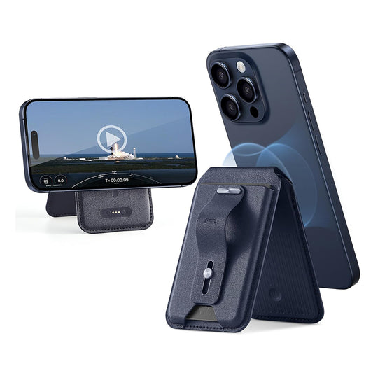 Portofel Magsafe, ESR, Findy my Wallet, Bleumarin