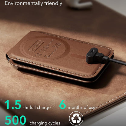 Portofel MagSafe, ESR, Findy my Wallet 5C, Maro