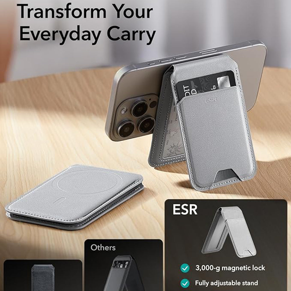 Portofel Magsafe, ESR, Gri