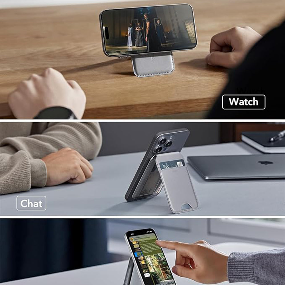 Portofel Magsafe, ESR, Gri