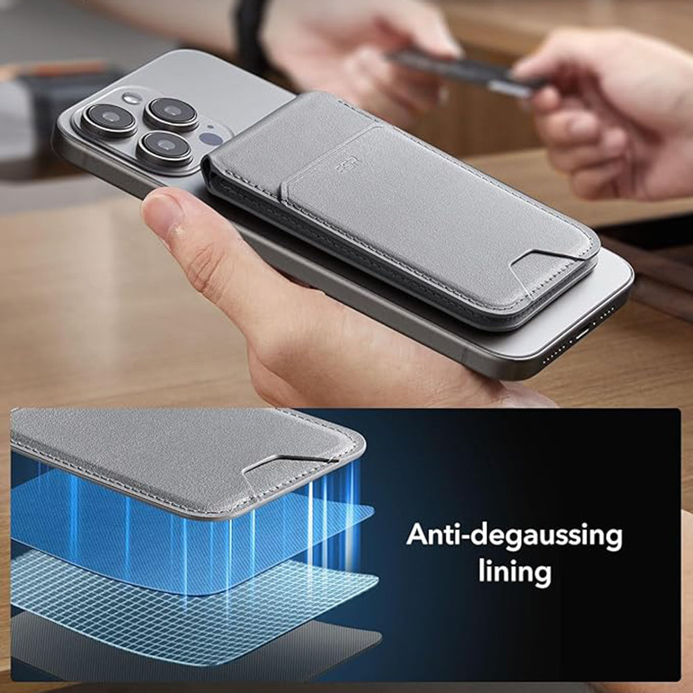 Portofel Magsafe, ESR, Gri