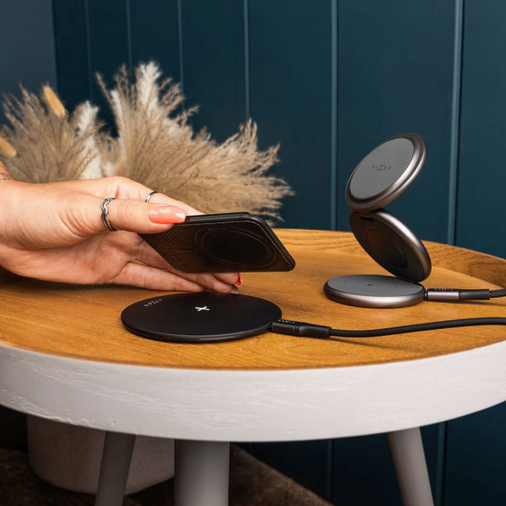 Portofel Magsafe, Fixed, Mag, Negru