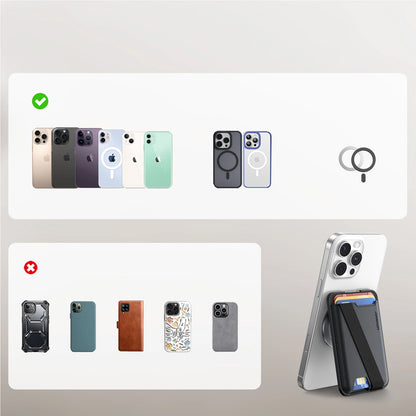 Portofel MagSafe, Joyroom, JR-ZS432, Negru