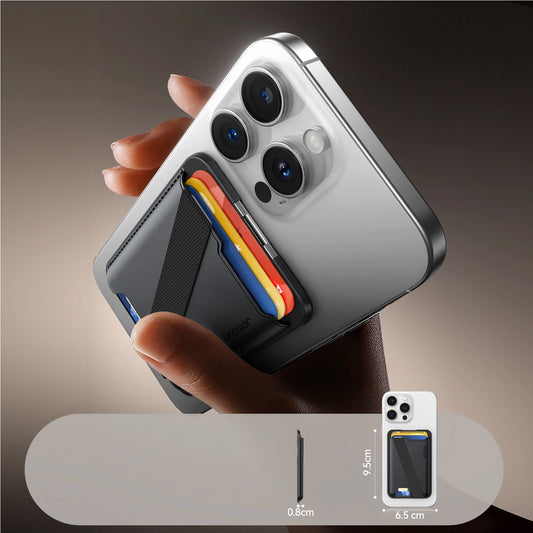 Portofel MagSafe, Joyroom, JR-ZS432, Negru