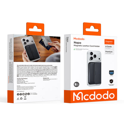 Portofel MagSafe, McDodo, WH-3530 Napa, Negru