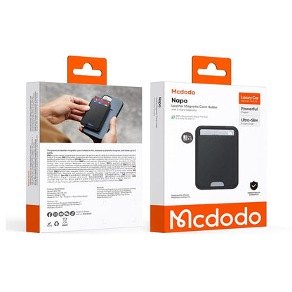 Portofel MagSafe, McDodo, WH-7920 Napa, Negru